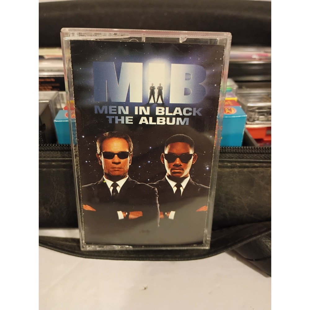 Men In Black The Album Soundtrack Cassette Tape 1997 Will Smith Columbia CT68169